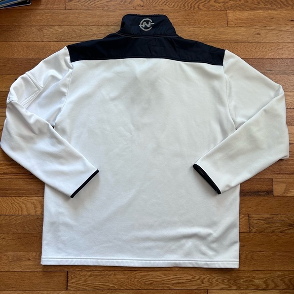 Nautica Men’s White Quarter Zip Pullover - Size XL - Picture 8 of 8